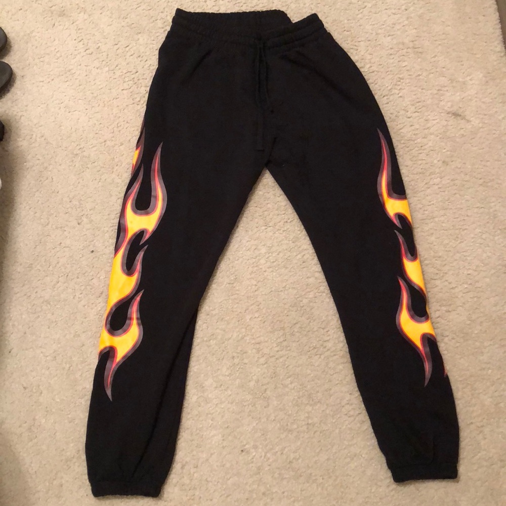 Fire sweatpants